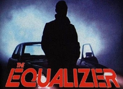 L'ormai famoso poster della serie televisiva "The Equalizer"