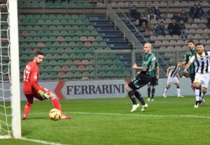 Thereau pareggia per l'Udinese | Foto Twitter