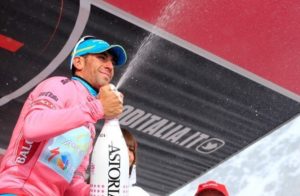 La maglia Rosa Vincenzo Nibali ©LUK BENIES/AFP/Getty Images