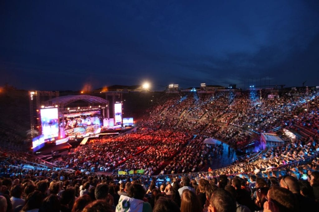 I Wind Music Awards 2015 all'Arena di Verona | © Scozzese