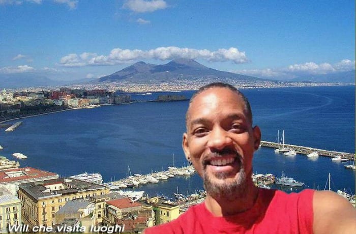 Will Smith a Napoli