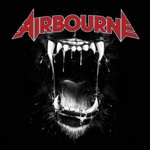 Airbourne - "Black dog barking" - Artwork