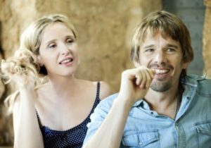 Julie Delpy e Ethan Hawke in un'immagine di Before Midnight