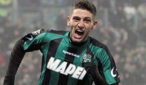 Domenico Berardi chiude la gara contro l'Inter | Foto Twitter