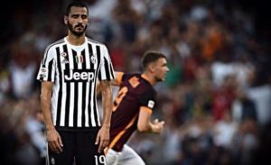 L'espressione di Bonucci è l'istantanea del momento Juve | Foto Twitter