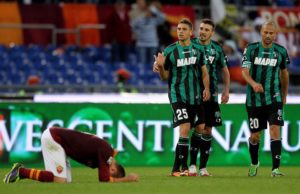 Il Sassuolo, attualmente quintultimo