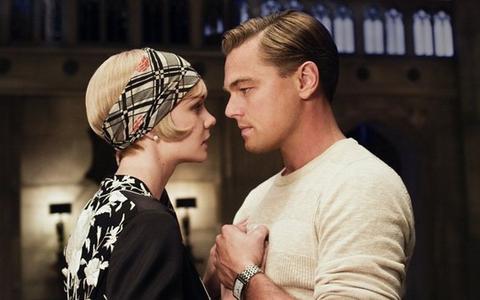 Carey Mulligan e Leonardo Di Caprio in un'immagine de Il grande Gatsby