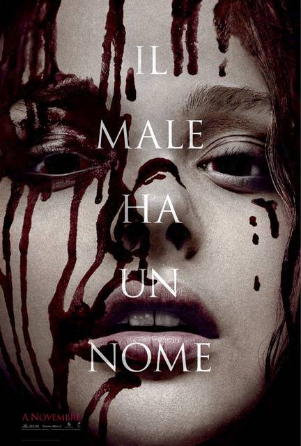 Il poster italiano di Carrie