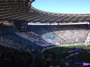 Coreografia  Lazio|Foto da Facebook