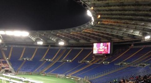 La Curva dell'Olimpico chiusa lo scorso anno