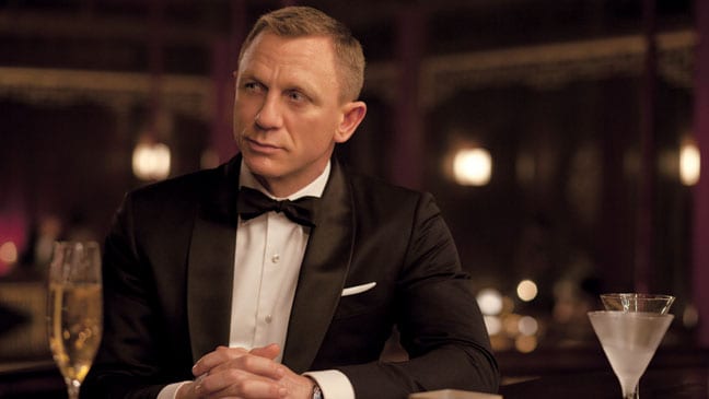 Daniel Craig in un'immagine di Skyfall