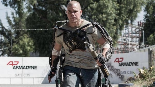 Matt Damon nella nuova immagine di Elysium