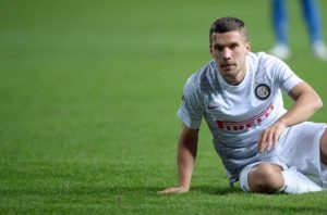 Prova opaca per Lukas Podolski | Foto Twitter