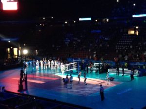 Atmosfera incredibile al Forum di Assago | Foto Twitter