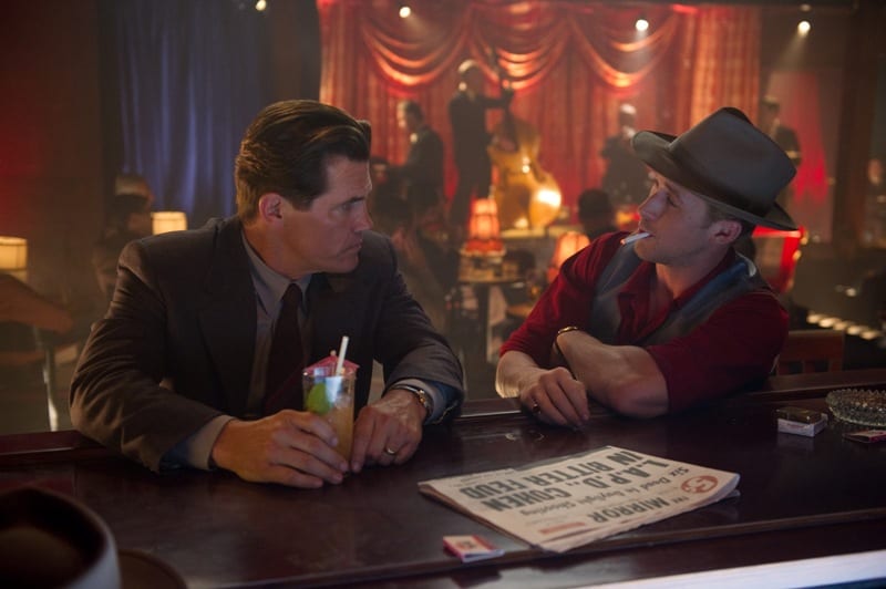 Josh Brolin e Ryan Gosling in Gangster Squad