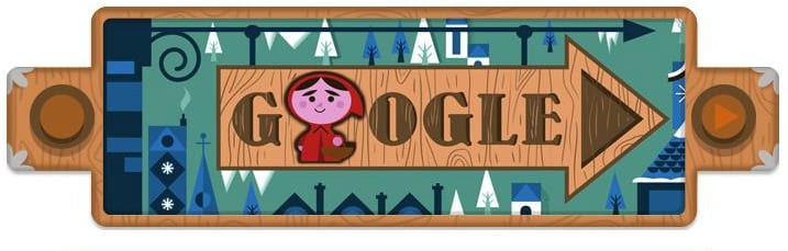 Logo di Google dedicato ai Fratelli Grimm