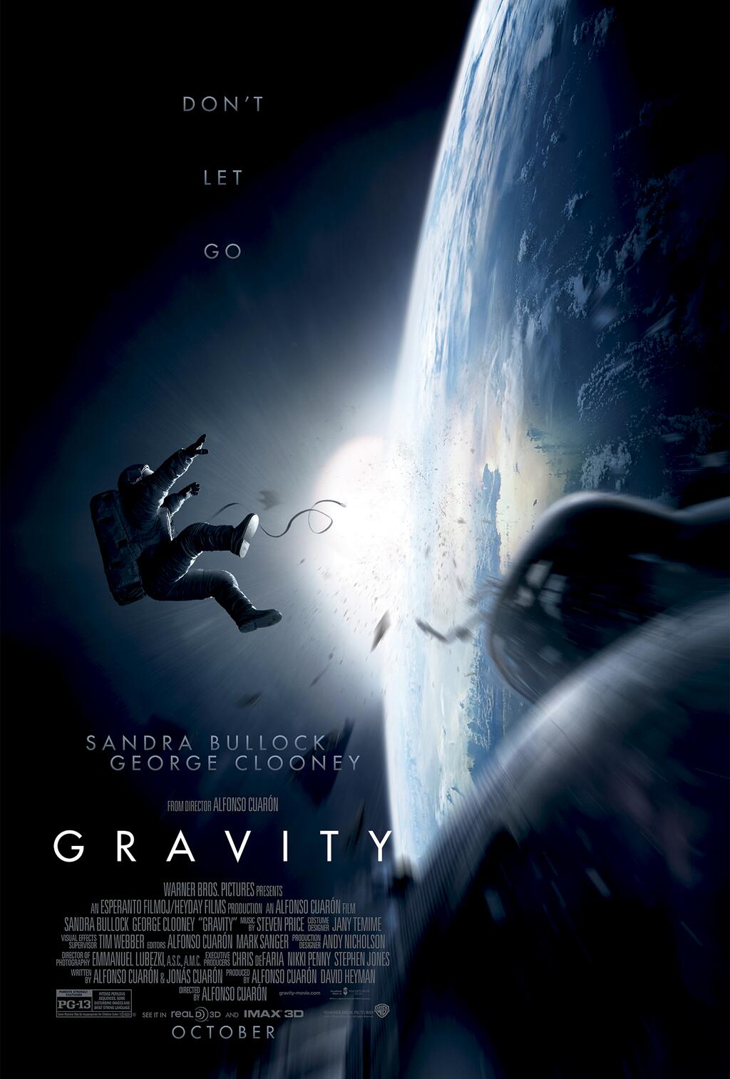 Il teaser poster di Gravity