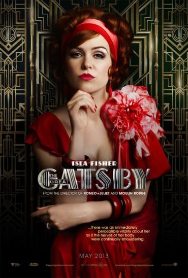 Isla Fisher nel character poster de Il Grande Gatsby