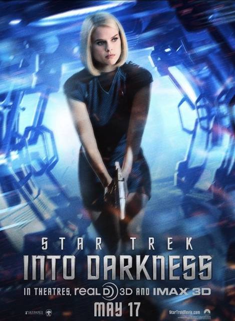 Alice Eve è Carol Marcus in Into Darkness - Star Trek