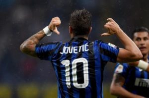 Jovetic segna il gol vittoria per l'Inter | Foto Twitter