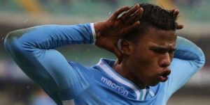 Keita segna l'1-0 per la Lazio | Foto Twitter