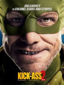 Il nuovo character poster di Kick-Ass 2 con protagonista Jim Carrey