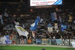 La Curva Nord della Lazio | Foto Twitter