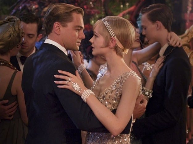 Leonardo Di Caprio e Carey Mulligan in una scena de Il grande Gatsby