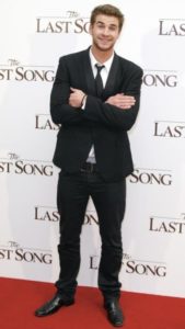 Liam Hemsworth all'anteprima di "The Last Song"