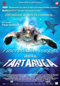 Locandina de "L'incredibile viaggio della tartaruga"