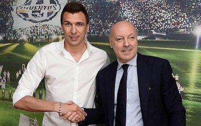 Mandzukic e Marotta | Foto Twitter