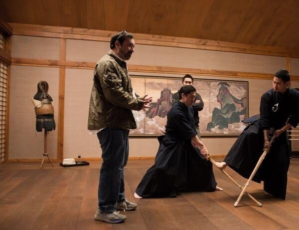 James Mangold sul set di Wolverine