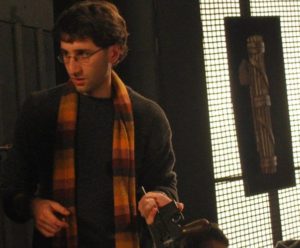 Il regista Matteo Scarfò sul set del film