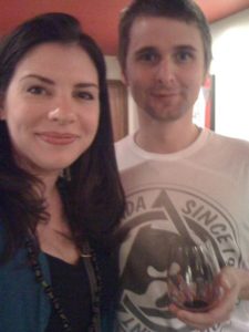 Matthew Bellamy e Stephenie Meyer