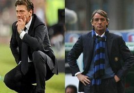 Walter Mazzarri e Roberto Mancini