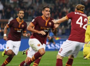 Marco Borriello esulta dopo il goal | © Paolo Bruno / Getty Images