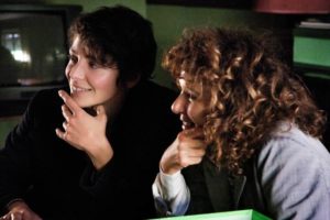 Jasmine Trinca e Valeria Golino sul set di Miele