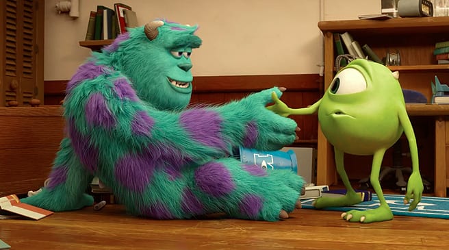 Il primo incontro tra Mike e Sulley