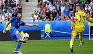 Graziano Pellè realizza il raddoppio | Foto Twitter