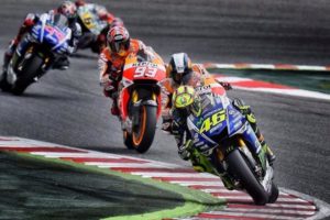 Valentino Rossi in primo piano a Silverstone | Foto Twitter