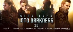 Un banner promozionale per Into Darkness