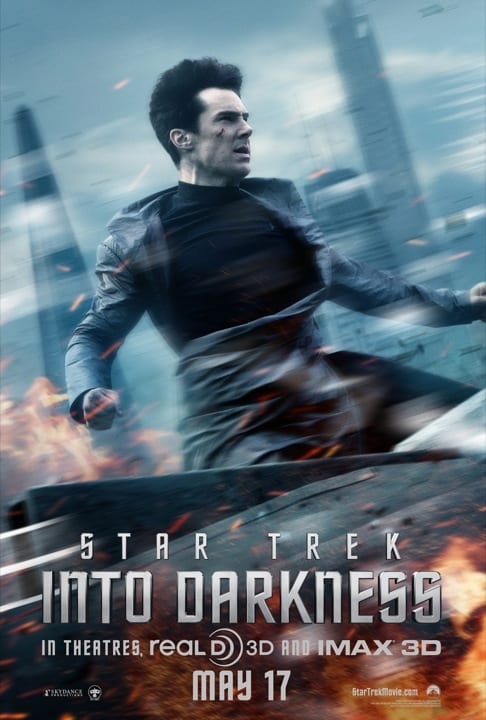 Benedict Cumberbatch nel nuovo poster di Into Darkness - Star Trek