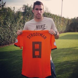 Kevin Strootman con la maglia della nazionale | Foto di Twitter