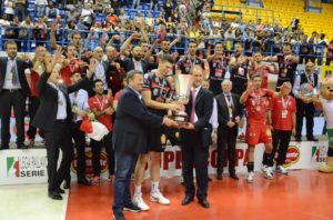 La Lube Banca Marche vince la Supercoppa Italiana di volley maschile | Foto Twitter