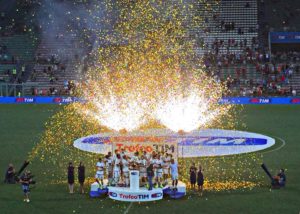 Il Milan vince il Trofeo Tim | Foto Twitter