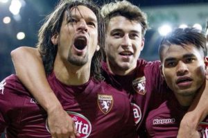 Esultanza dei giocatori del Torino dopo la bella vittoria in Danimarca | Foto Twitter