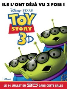 Locandina francese di "Toy Story 3"