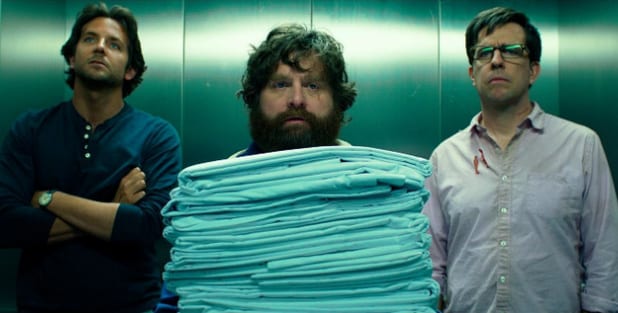 Bradley Cooper, Zach Galifiianakis e Ed Helms nella nuova immagine di Una notte da leoni 3