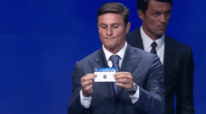 Xavier Zanetti e Paolo Maldini protagonisti dei sorteggi | Foto Twitter